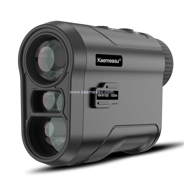 Kaemeasu 6.5X Μαγνητοποίηση Golf Range Finder τηλεσκόπιο Σημαία Στύλος Κλείδωμα Γωνία Μέτρηση απόστασης M1000