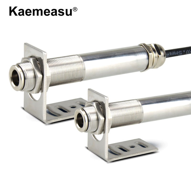 kaemeasu 4~20 mA Ατσάλινο πομπό Ασύνδετος αισθητήρας θερμοκρασίας υπέρυθρου -20~600°C