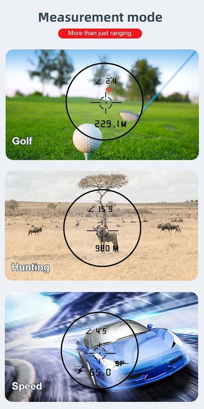 υψηλής ποιότητας OEM 1200M Golf Laser Rangefinder Κυνηγικό Rangefinder Golf Rangefinder Laser Rangefinder