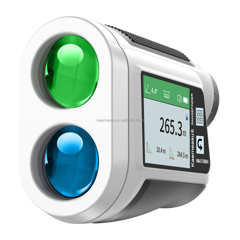 OEM 6x Rangefinder Laser Mounted Range Finder Golf Laser Range Finder Λιθιομική μπαταρία επαναφορτιζόμενο είδος ακουστικής οθόνης χρώματος IP54