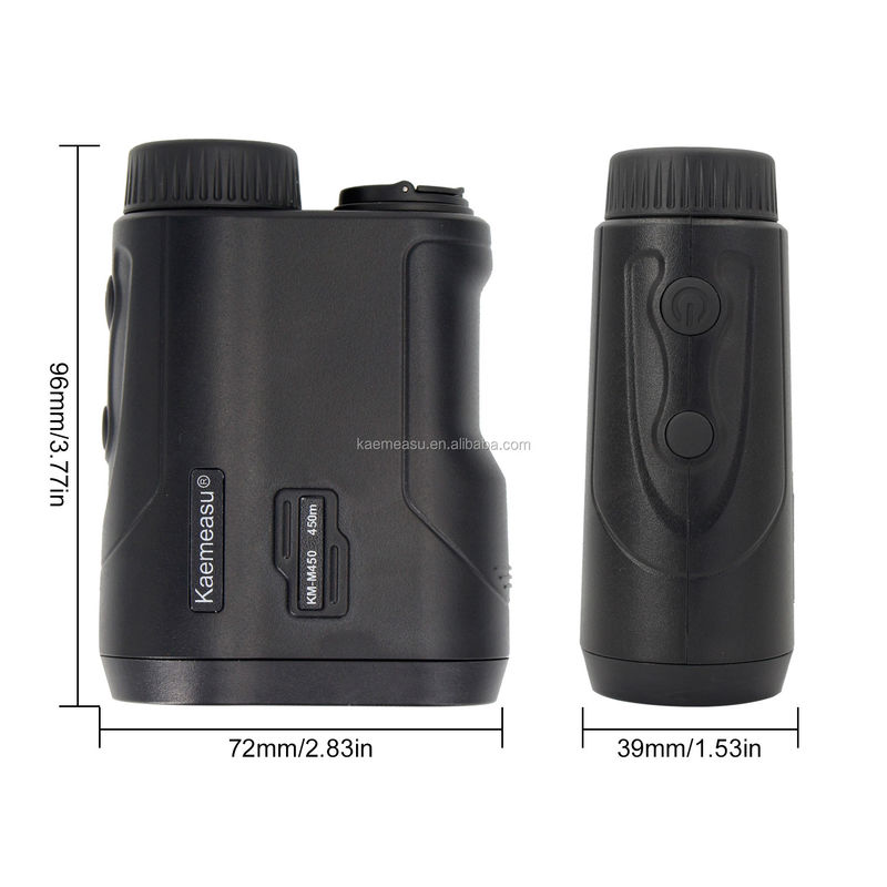 Ψηφιακό φορητό ποδόσφαιρο για το γκολφ Laser Rangefinder Mini Sport Laser Μετρήστε την απόσταση μετρητή OEM