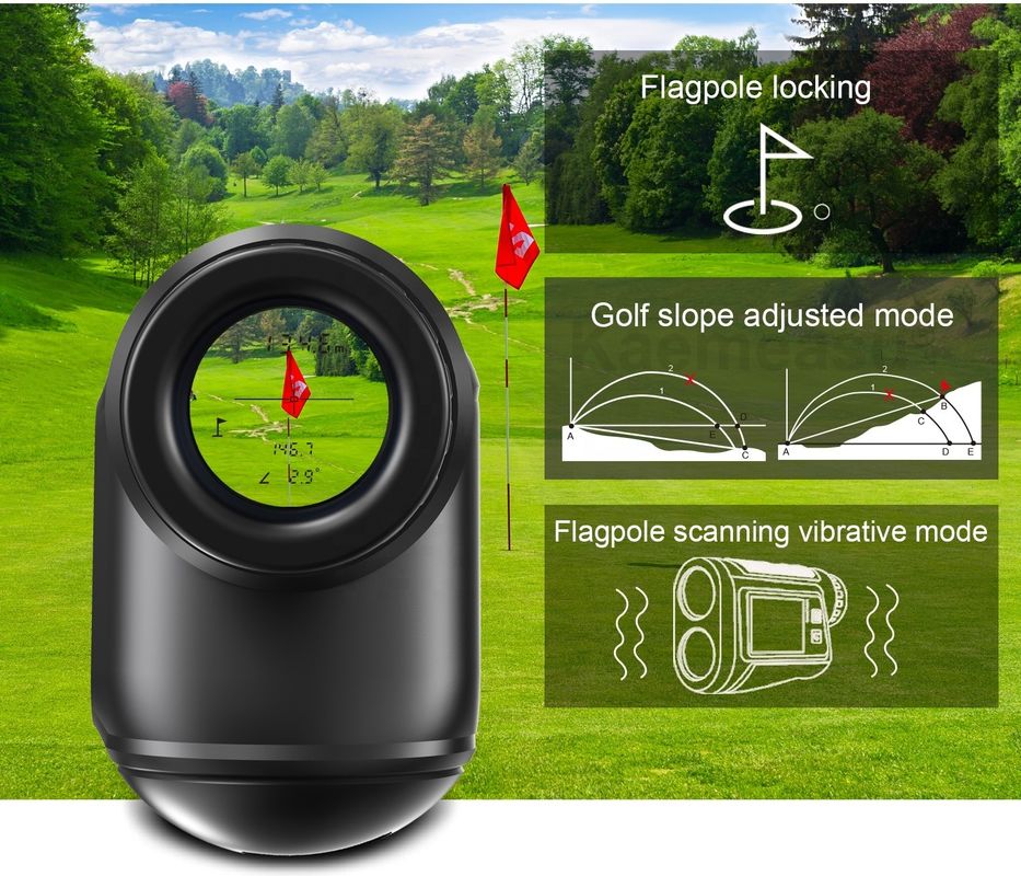 Μετρητής απόστασης λέιζερ μίνι Golf Laser Rangefinder κυνηγετικός εντοπιστής τηλεσκόπιο συσκευή μέτρησης λέιζερ 600m