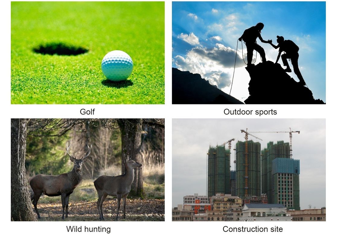 Εικονική οθόνη αφής Golf Laser Rangefinder Range Finderr Golf Laser Rangefinder Rangefinder για κυνήγι