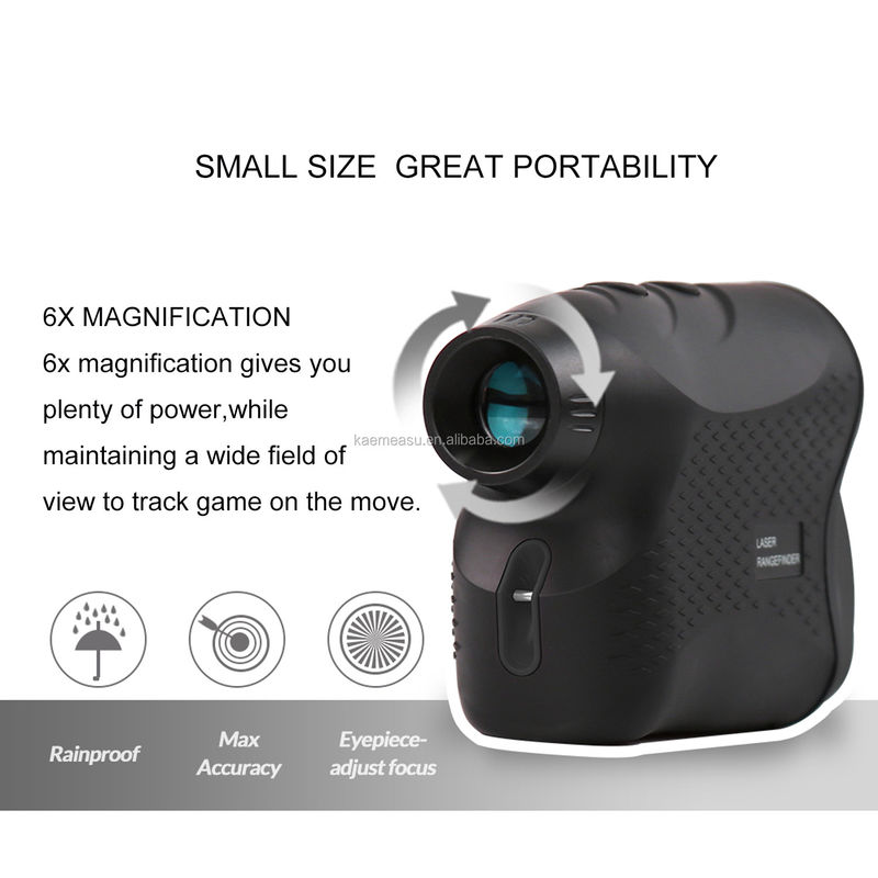 Μετρητές απόστασης λέιζερ 900m ((984yd) Κυνηγία Τοξοβολία Εξωτερική περιπέτεια Κατασκευή Έρευνα Μετρήσεις απόστασης λέιζερ με γωνία πλάτης ύψους