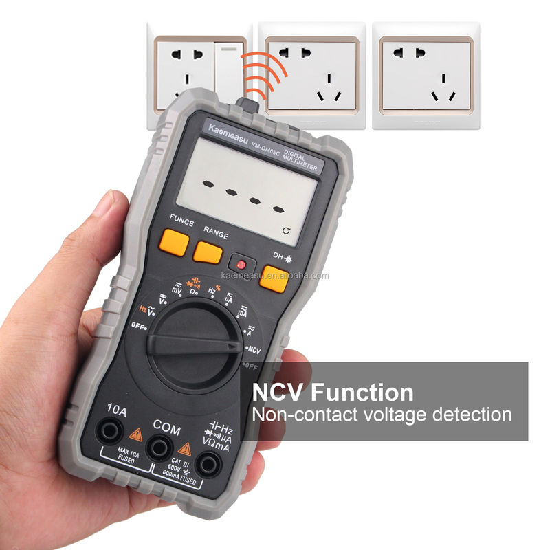 Μίνι φορητό αυτοκινητό ποικιλία Multitester 6000 μετρά NCV ηλεκτρολόγος ψηφιακό έξυπνο πολυμετρικά Ιδανικό για επαγγελματίες