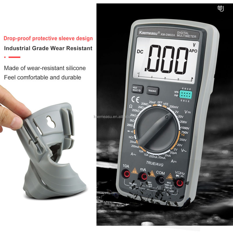 Επαγγελματικό χειροκίνητο Βιομηχανικό Voltmeter Ψηφιακό Aneng Multitester NCV T-RMS Ηλεκτρικό Μετρητή Δοκιμών Πολυμετρητή τιμή