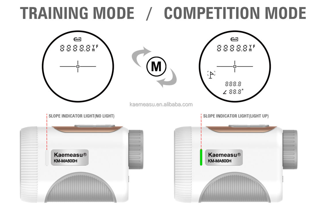 1200m OEM Golf Range Finder Slope Scope Laser Distance Meter τηλεσκόπιο Γκολφ Λέιζερ τηλεμετρητές