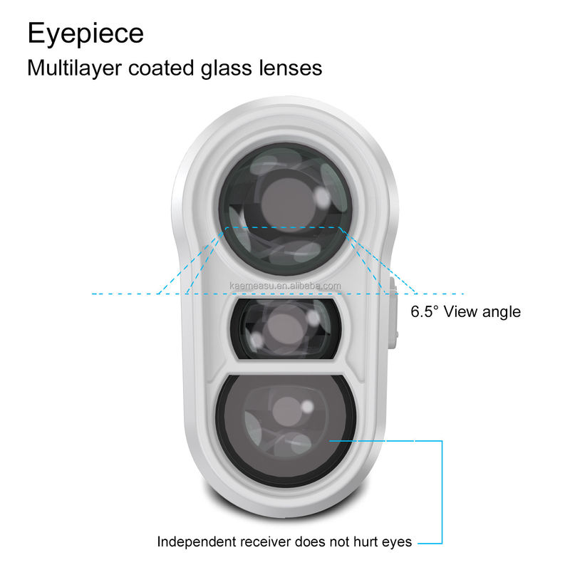 500Yd Golf Laser Rangefinder Μέτρα μέτρησης Laser Distance Meter Βινόκλα Golf Rangefinder τηλεσκόπιο