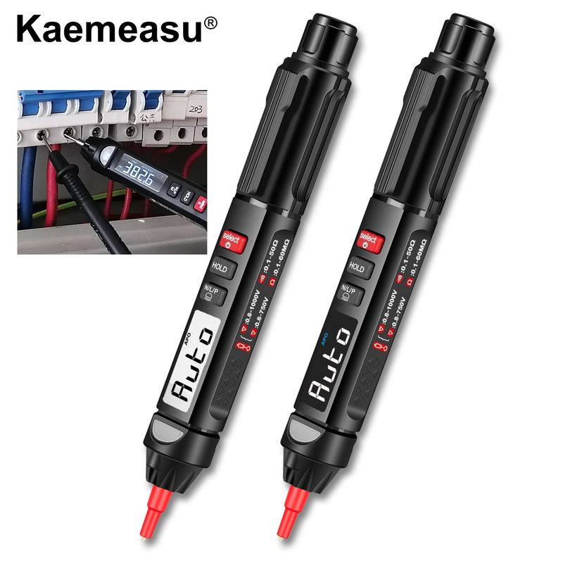 Φαρμακευτική μονάδα OEM Direct Pen Digital Multimeter True Rms Digital Meter Μη επαφές ανίχνευση τάσης Multimeter Tester
