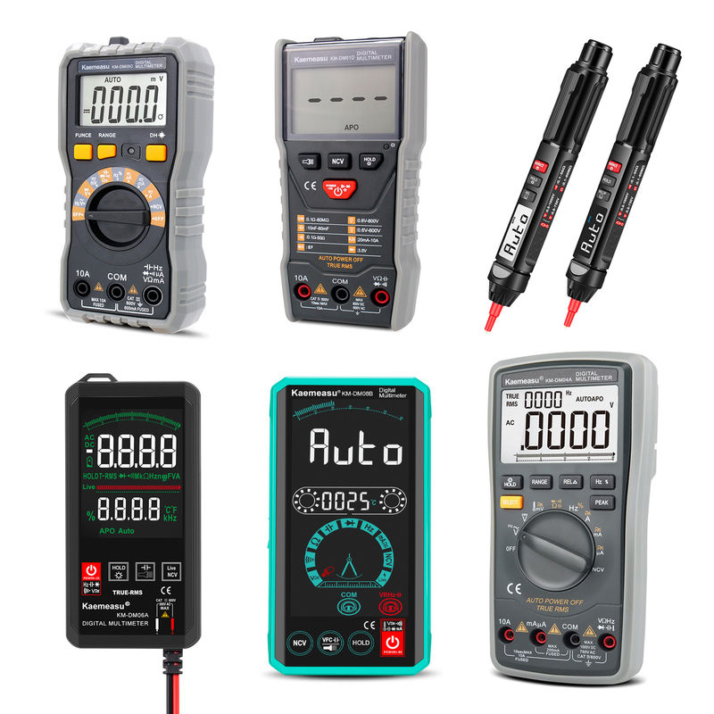 Αυτοκίνητο εύρος Μίνι Multi Tester 6000 Μετρά αντικαύση DC/AC NCV Square-wave έξοδος Ηλεκτρονικά έξυπνα ψηφιακά πολυμέτρα