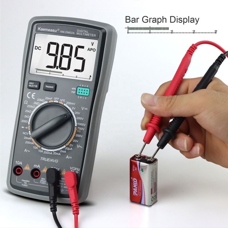 Καυτή πώληση Autoranging Multitester DC/AC NCV T-rms Electric Smart με True RMS ψηφιακά πολυμετρικά