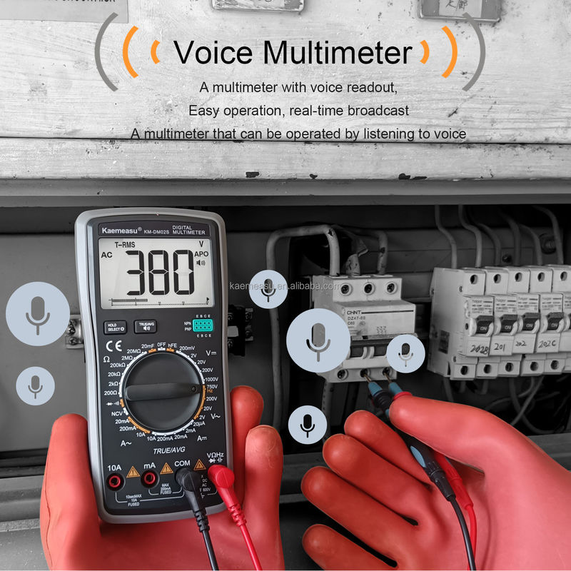 Καυτή πώληση Autoranging Multitester DC/AC NCV T-rms Electric Smart με True RMS ψηφιακά πολυμετρικά