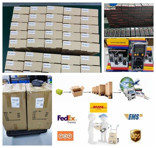 OEM ODM Ηλεκτρονικό πολυμετρητή DC AC NCV επαγγελματικό True RMS Tester Αυτοκίνητο εύρος Smart αναφορά φωνής πολυμετρητές