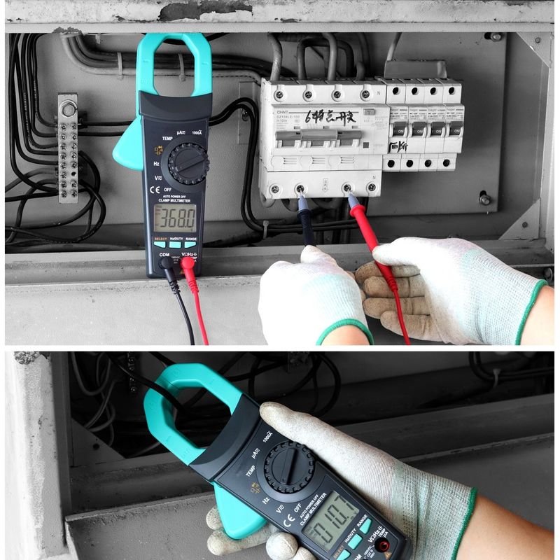 Επαγγελματικό μετρητή τάσης 1000A AC/DC με 3 5/6 ψηφίων οθόνη και πολυλειτουργική μέτρηση ρεύματος