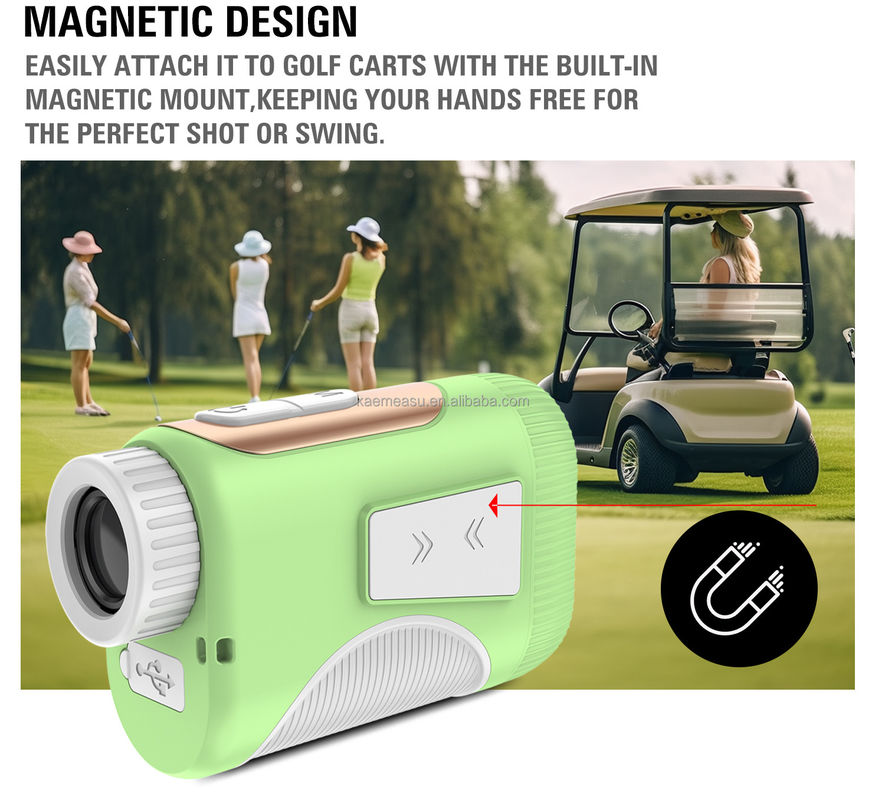 OEM 1200m Golf Slope Scope Laser Distance Meter τηλεσκόπιο Βιομηχανικής κλάσης Γκολφ Λέιζερ μετρητές απόστασης πράσινο χρώμα