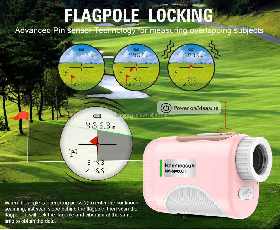 OEM 800m Golf Slope Scope Laser Distance Meter Telescope Βιομηχανικό βαθμό Γκολφ Λέιζερ Μετρητές απόστασης για παιδιά για γυναίκες