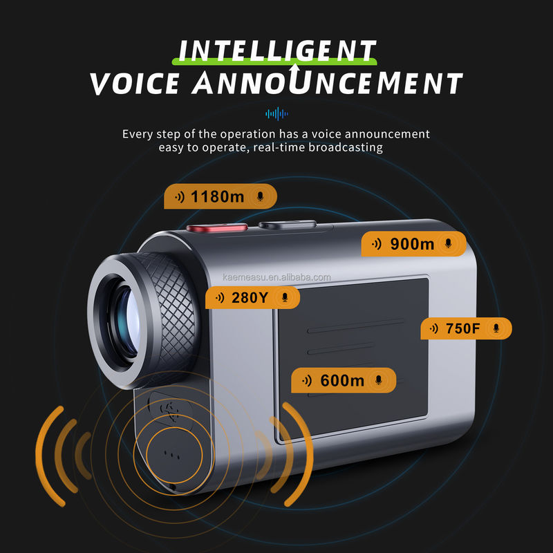 Μηχανή ψηφιακής μέτρησης 600m Laser Meter 95*63*38mm Ασύρματος υπολογιστής απόστασης για έργα μηχανικής κυνηγιού γκολφ