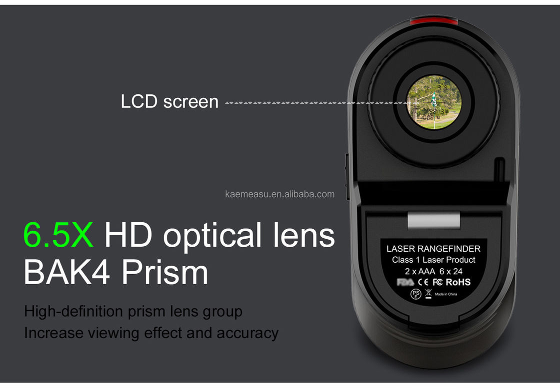 D Μοντέλο Laser Range Finder Distance Meter Combo Γκολφ Κυνήγι Γεωγραφική Μηχανική Ακριβής τροφοδοσία 1.5V*2*AAA μπαταρία