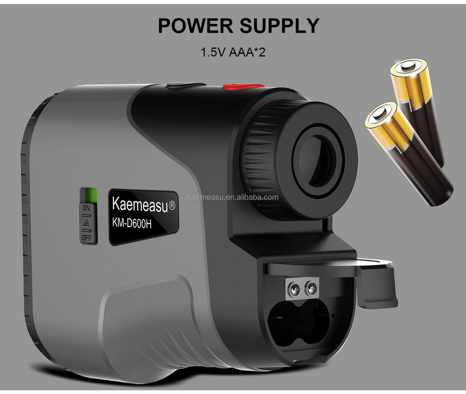 D Μοντέλο Laser Range Finder Distance Meter Combo Γκολφ Κυνήγι Γεωγραφική Μηχανική Ακριβής τροφοδοσία 1.5V*2*AAA μπαταρία