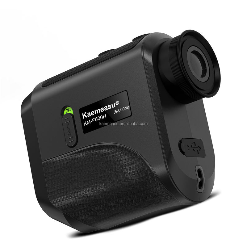 F μοντέλο Custom Logo Golf Laser Rangefinder Λειτουργία δονήσεων κλίσης Καθαρή οπτική για τους παίκτες γκολφ