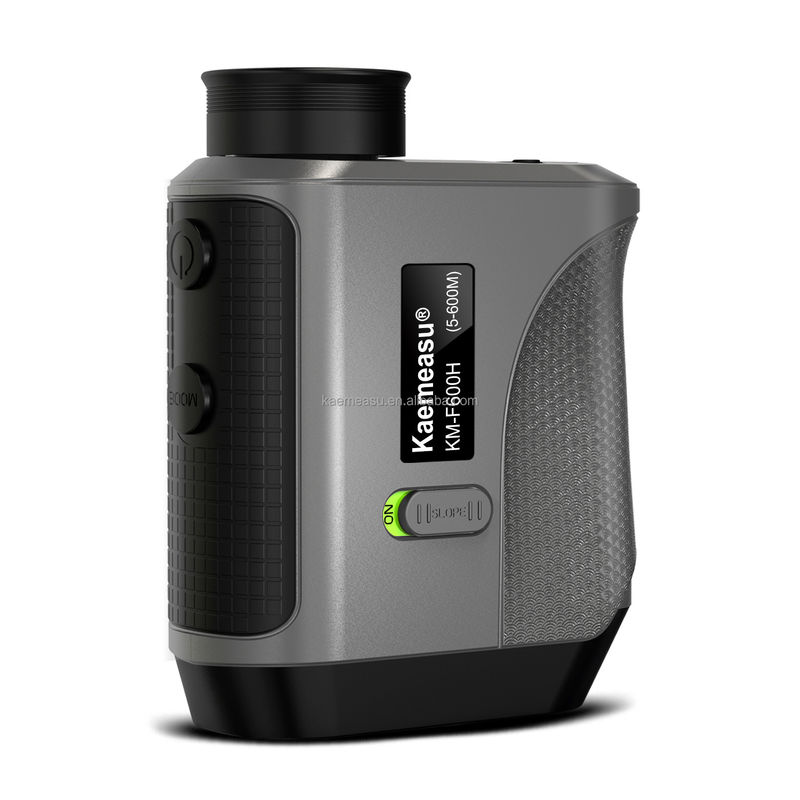 F μοντέλο επαναφορτιζόμενο Golf Laser Rangefinder Flag Lock Slope Mode Γρήγορη εστίαση για τη μέτρηση απόστασης του γκολφ