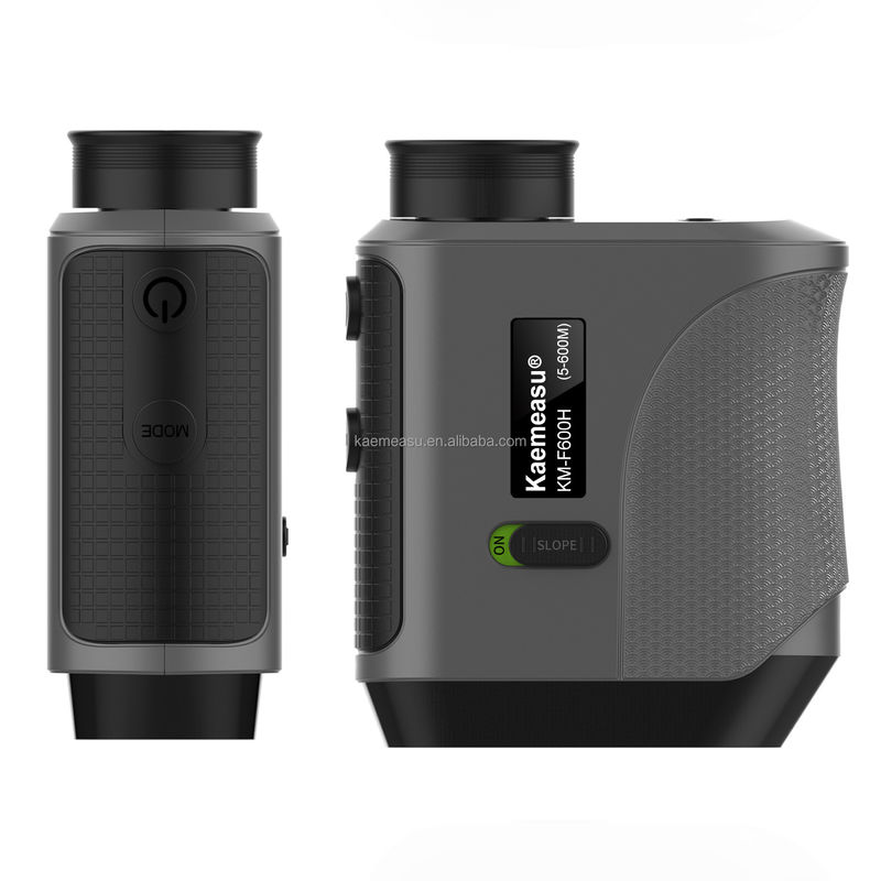 F μοντέλο επαναφορτιζόμενο Golf Laser Rangefinder Flag Lock Slope Mode Γρήγορη εστίαση για τη μέτρηση απόστασης του γκολφ