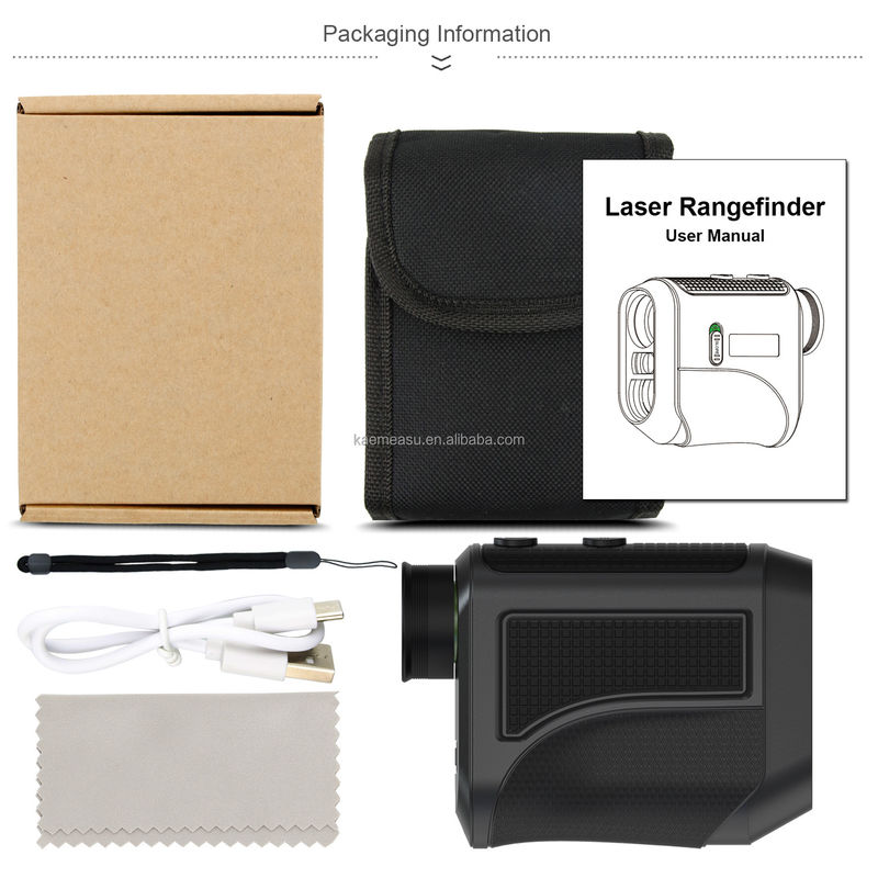 F600m Golf Rangefinder Slope Flag Lock Ελαφρύ μέτρο λέιζερ για επαγγελματική χρήση στο γκολφ