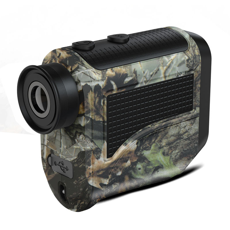F800m Custom Logo Golf Laser Rangefinder Λειτουργία δονήσεων κλίσης Καθαρή οπτική για τους παίκτες του γκολφ