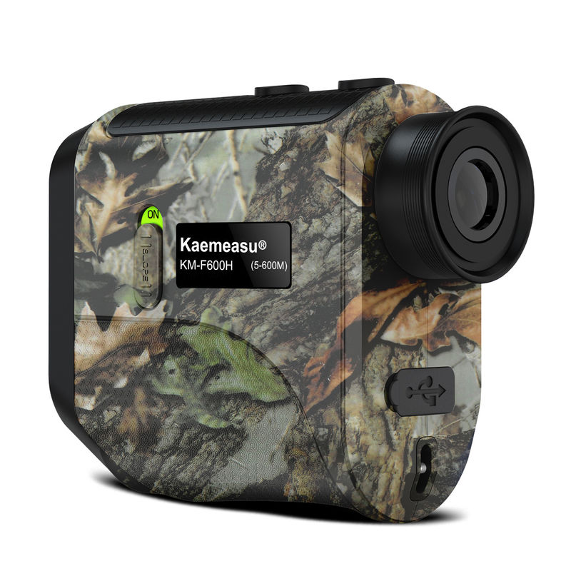F800m Custom Logo Golf Laser Rangefinder Λειτουργία δονήσεων κλίσης Καθαρή οπτική για τους παίκτες του γκολφ
