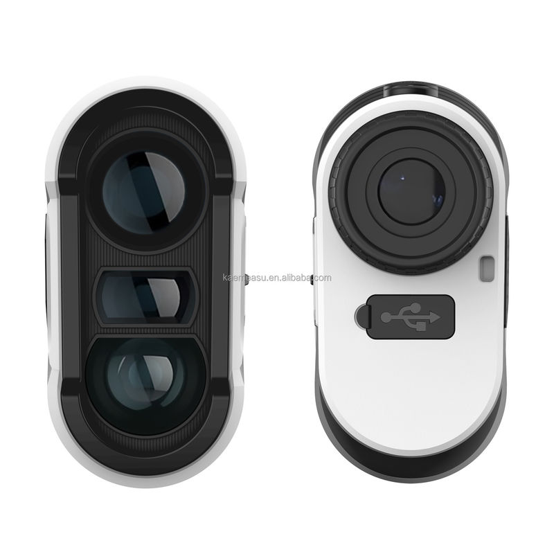 G μοντέλο επαναφορτιζόμενο Golf Laser Rangefinder Flag Lock Slope Mode Γρήγορη εστίαση για τη μέτρηση απόστασης του γκολφ
